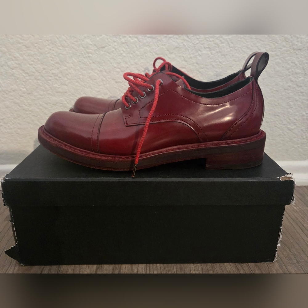RARE Rag & Bone Milo Oxford Woman's Shoes | EU 39 | Oxblood Red | Rare